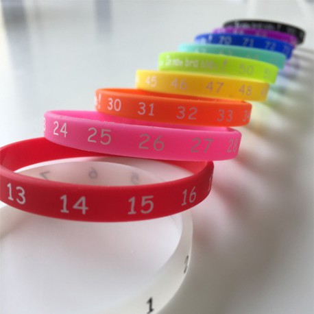 Lot de 10 bracelets aide-mémoire pour enfants